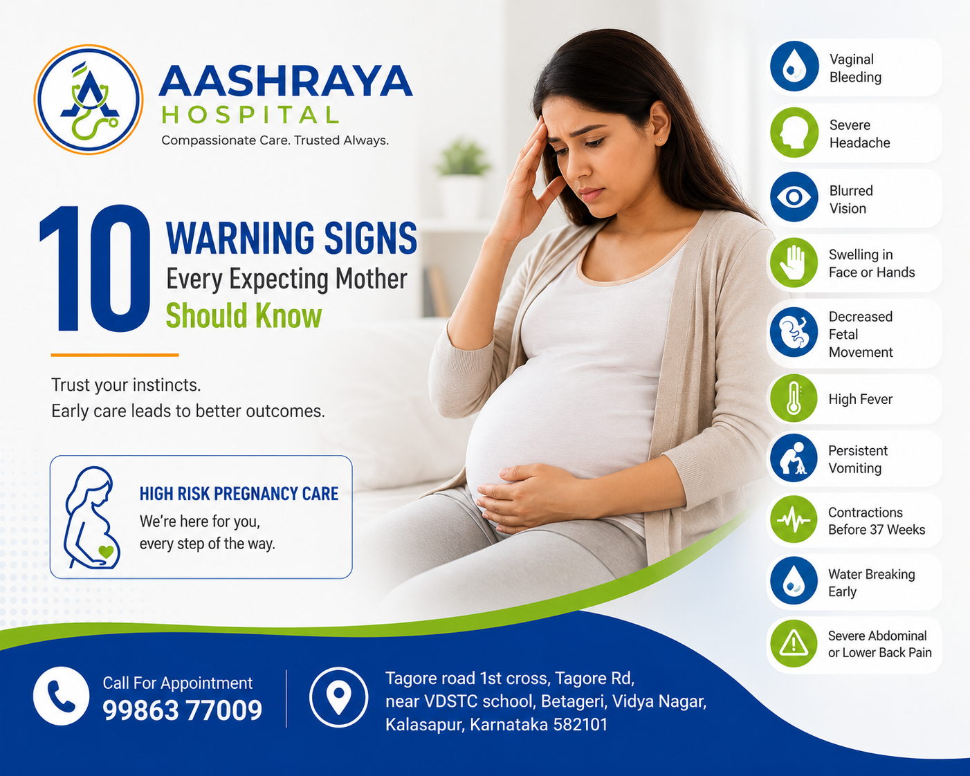 High Risk Pregnancy Symptoms: 10 Warning Signs Every Expecting Mother Should Know