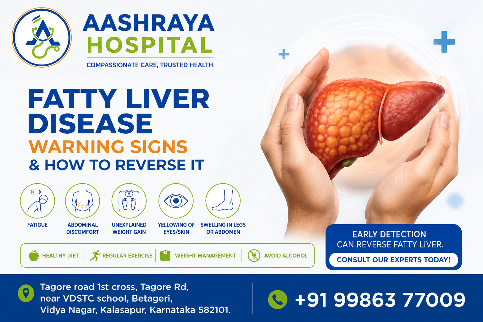 Fatty Liver Disease Warning Signs & How to Reverse It