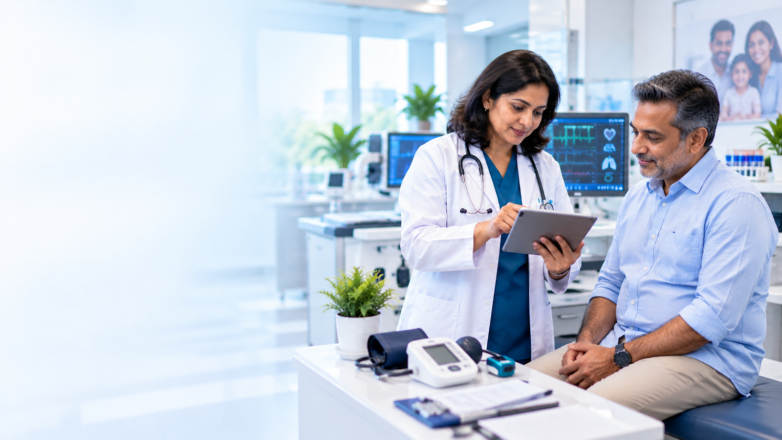 Full body health checkup package at Aashraya Hospital, Gadag-Betageri